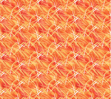Winter Sports Color Slash Orange Fabric