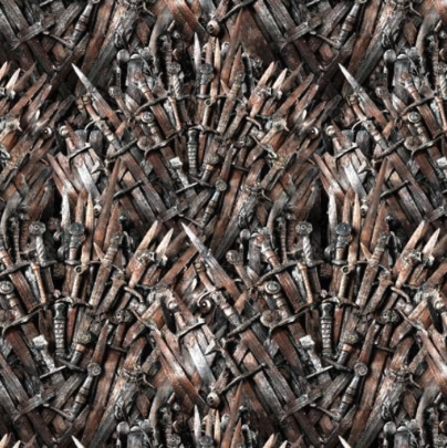 Game of Thrones Swords Multi Fabric