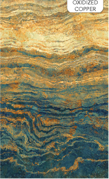 STONEHENGE OMBRE II OXIDIZED COPPER DP27235-68 Fabric