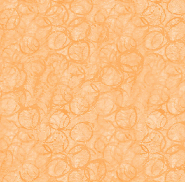 Still Life Irregular Dot Orange Fabric