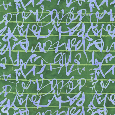 Stenographer's Notebook Script Forest Fabric
