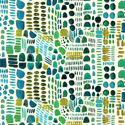 True Colors Renew Teal/Multi 1649083B Fabric