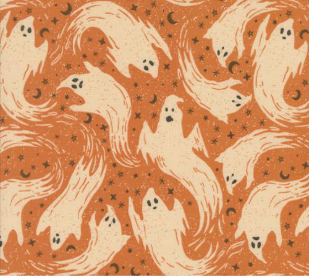 Home Sweet Haunt Halloween Ghost Pumpkin Fabric