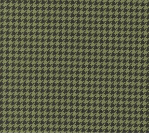 Home Sweet Haunt Hounds Tooth Blenders Moss Fabric