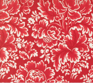 Buon Natale Christmas Tapestry Florals Pomegranate Fabric
