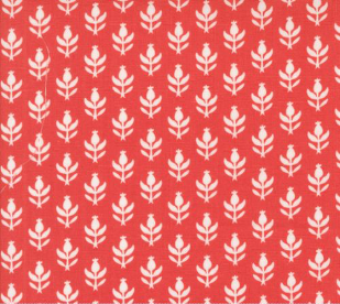 Buon Natale Christmas Thistle Florals Poinsettia Fabric