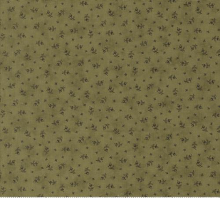 3 Sisters Meadow Greens Berry Toss Ditsy Boxwood Fabric