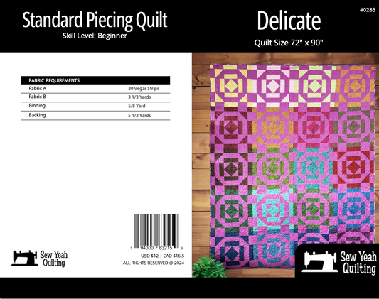 Delicate Quilt 72" x 90"