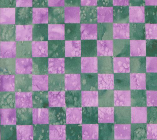 Wanderlust Watercolor Checks and Plaids Wisteria Fabric