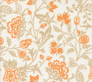 Agatha Road Harvest Florals Ghost Multi Fabric