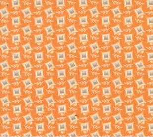 Agatha Road Harlequin Blenders Leaf Pumpkin Fabric