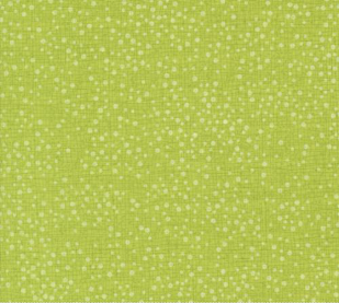 Dotty Thatched Basic Dots Lime Fabric
