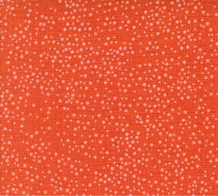 Dotty Thatched Basic Dots Tangerine Fabric