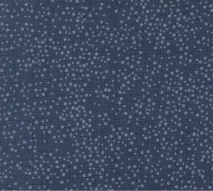 Dotty Thatched Basic Dots Navy Fabric