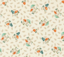 I Love Fall Most of All Mushrooms All Over Warm White Fabric