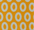 Urban Whisper Mochi Linen Loop Geometrics Dots Sunset Fabric