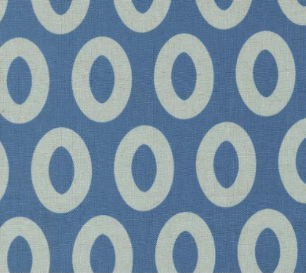 Urban Whisper Mochi Linen Loop Geometrics Dots Denim Fabric