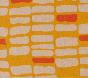 Urban Whisper Mochi Linen Brick Geometrics Brushstrokes Sunset Fabric