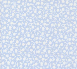 Sun Drenched Foraged Berries Small Floral Sky Fabric