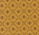 Sun Drenched Gathering Honey Novelty Bees Golden Fabric