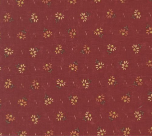 Wheatland Coneflowers Small Floral Currant Fabric