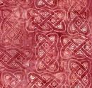 Batiks Hand Dyes A Touch of Celtic Rose Fabric