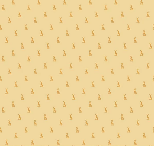 Emma Austen Family Crest Yellow Fabric