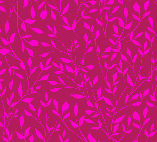 Color Me Pretty Meadow Magenta Fabric