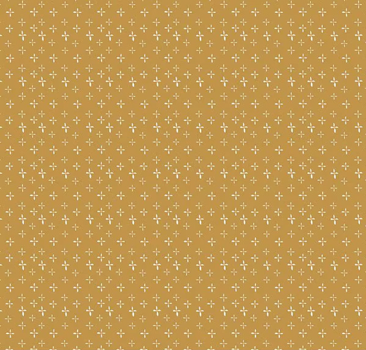 Honey Locust Daisies Honeycomb Fabric