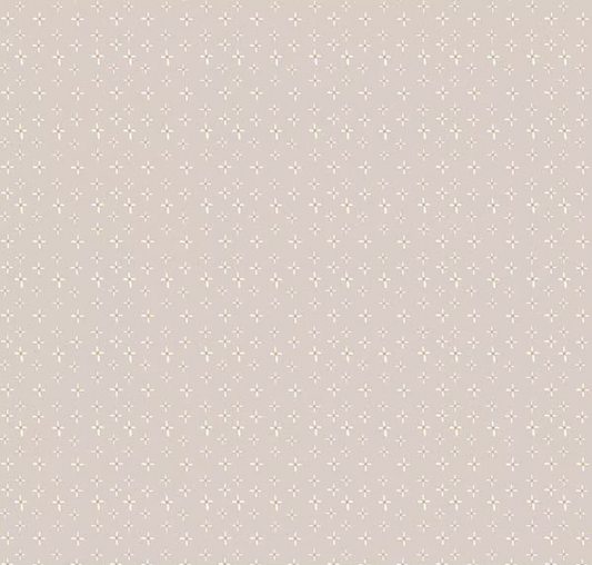 Honey Locust Daisies Linen Fabric