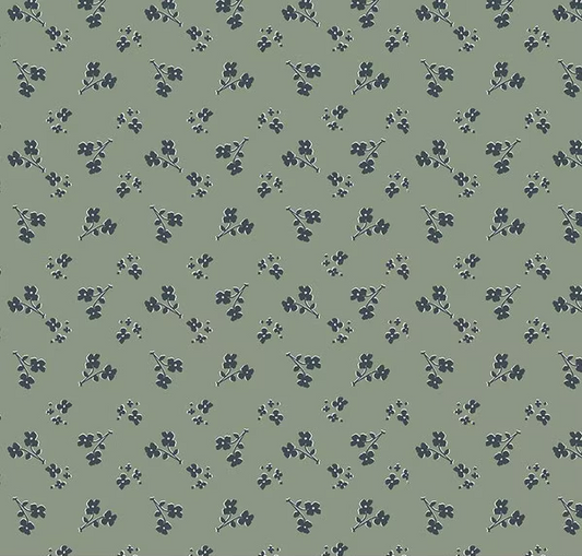 Honey Locust Posies Grove Fabric