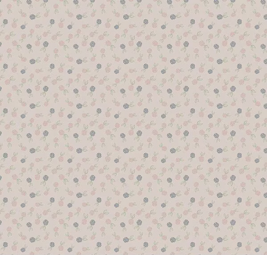 Honey Locust Berries Linen Fabric