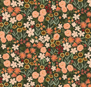 Happy Fall Days Autumn Fields Forest Fabric