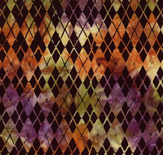 Expressions Batiks Fright This Way Masquerade Fabric