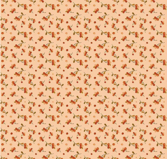 The Awe of Autumn Bittersweet Blush Fabric