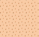 The Awe of Autumn Flower Toss Blush Fabric