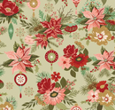 Glisten Main Olive Fabric