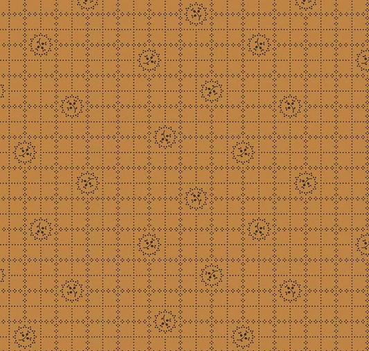 Gentler Times Delicate Butterscotch Fabric