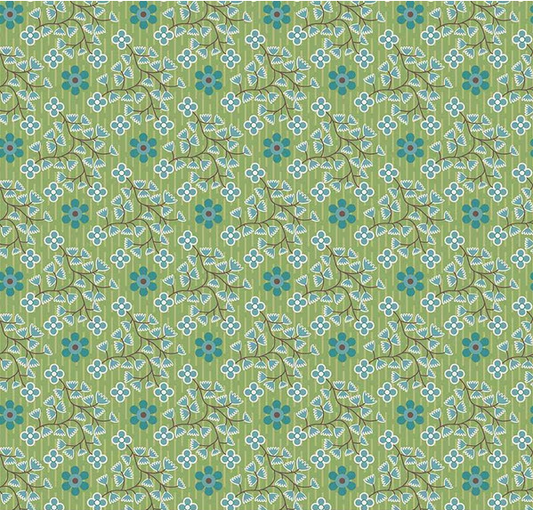 Gentler Times Swell Basil Fabric