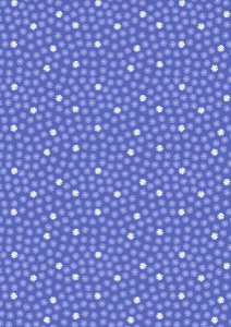 Glow Fairies Tiny Glow Daisy on Periwinkle Fabric