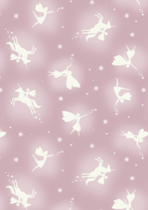 Glow Fairies Glow Fairies Soft Pink Fabric