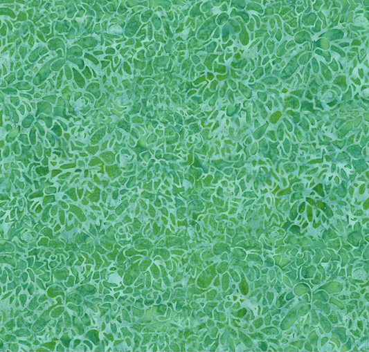 Batiks Hand Dyes Plant-Based Green Apple Fabric