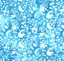 Batiks Hand Dyes Plant-Based Ocean Blue Fabric