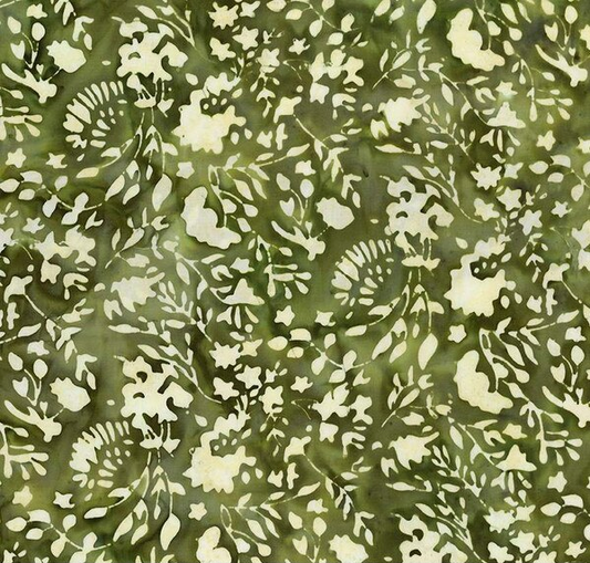 Batiks Hand Dyes Plant-Based Thyme Fabric