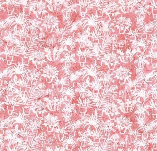 Batiks Hand Dyes Plant-Based Old Lace Fabric