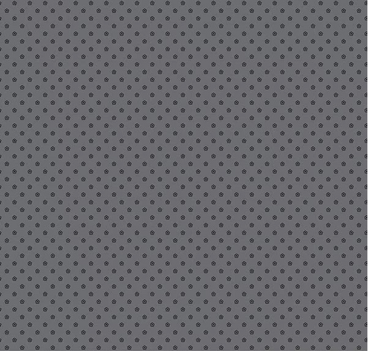 Blackout Flower Grey Fabric