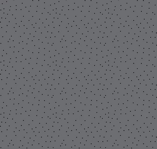 Blackout Dots Gray Fabric