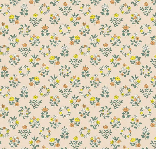 Craft Garden Mary's Embroidery C Fabric