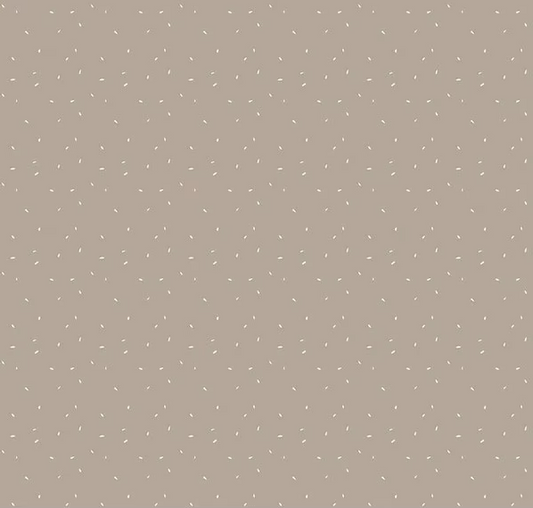 Olive Grove Dots Pewter Fabric
