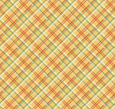 Simple Pleasures Plaid Yellow Fabric